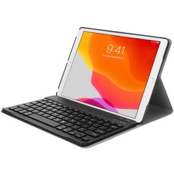 Mobiparts Bluetooth Keyboard Coque iPad 8 (2020) Etui Clavier Bluetooth QWERTY - Noir