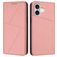 Mobigear Frosted Flip iPhone 17 Étui Portefeuille - Rose
