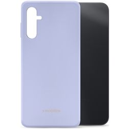 Mobilize Rubber Gelly Coque Samsung Galaxy A14 Coque arrière en TPU Souple - Pastel Purple
