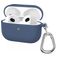 Mobigear Classic Coque Apple AirPods 3 Coque en Silicone Souple - Bleu