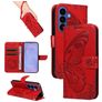 Mobigear Butterfly Housse Samsung Galaxy S26 Plus Etui Porte-Monnaie - Rouge