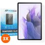 Mobigear Samsung Galaxy Tab S7 FE Verre trempé Protection d'écran - Compatible Coque (Lot de 3)