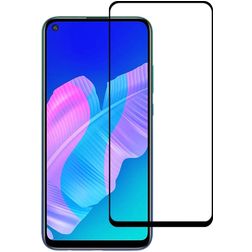 Mobigear Premium Huawei P40 Lite E Verre trempé Protection d'écran - Compatible Coque - Noir
