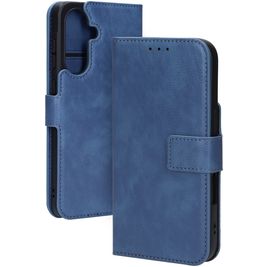 Mobiparts Classic Wallet Housse Samsung Galaxy A36 MagSafe Etui - Steel Blue