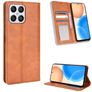 Mobigear Sensation Housse HONOR X8 Etui Porte-Monnaie - Marron