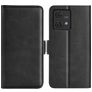 Mobigear Slim Magnet Housse Motorola Edge 40 Neo Etui Porte-Monnaie - Noir
