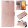 Mobigear Butterfly Housse Xiaomi 14T Pro Etui Porte-Monnaie - Rose doré