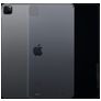 Mobigear Basics Coque iPad Pro 12.9 Pouces (2022) Mince Coque arrière en en TPU Souple - Transparent