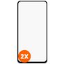 Mobigear Premium Motorola Moto G Pro Verre trempé Protection d'écran - Compatible Coque - Noir (Lot de 2)