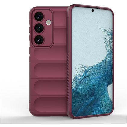 Mobigear Bumpy Coque Samsung Galaxy S24 Plus Coque arrière en TPU Souple - Rouge