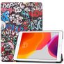Mobigear Tri-Fold Coque iPad 8 (2020) Etui - Graffiti
