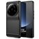 Mobigear Brushed Slim Xiaomi 13 Ultra TPU souple Coque arrière - Noir