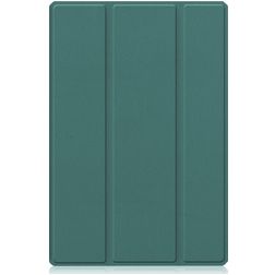 Mobigear Tri-Fold Gel Coque Samsung Galaxy Tab A8 10.5 (2021) Etui en TPU,Similicuir - Vert