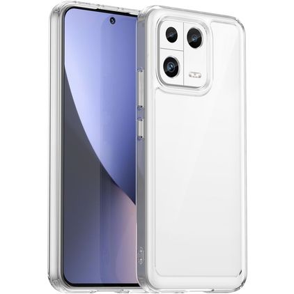 Mobigear Crystal Coque Transparente Xiaomi 13 Coque arrière Rigide - Transparent