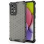Mobigear Honeycomb Coque Samsung Galaxy A33 Coque arrière Rigide Anti-Chocs - Noir