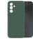 Mobilize Rubber Gelly Coque Samsung Galaxy A05s Coque arrière en TPU Souple - Matt Green