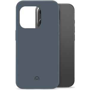 Mobilize Rubber Gelly Coque iPhone 15 Pro Coque arrière en TPU Souple - Matt Blue