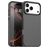 Mobigear Crystal Coque iPhone 17 Pro Coque arrière Rigide - Noir