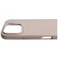 Nudient Base Coque iPhone 16 Pro Max Coque arrière en Silicone - Stone Beige