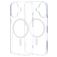 Mobiparts Hardcover Coque Transparente iPhone 16 MagSafe Coque arrière Rigide - Transparent
