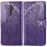 Mobigear Butterfly Housse OPPO A5 (2020) Etui Porte-Monnaie - Violet