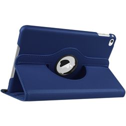 Mobigear DuoStand Coque iPad Mini 4 (2015) Etui Rotatif - Dark Blue