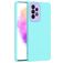 Mobigear Colors Coque Samsung Galaxy A73 Coque arrière en TPU Souple - Turquoise