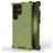 Mobigear Honeycomb Coque Samsung Galaxy S24 Ultra Coque arrière Rigide Anti-Chocs - Vert
