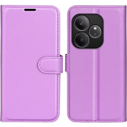 Mobigear Classic Realme GT 6 Étui Portefeuille - Violet