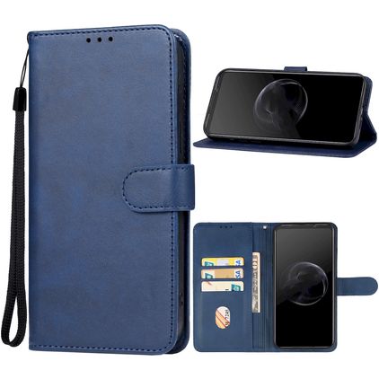 Mobigear Wallet Housse ASUS ROG Phone 7 Etui Porte-Monnaie - Bleu