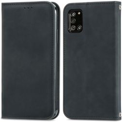 Mobigear Retro Slim Housse Samsung Galaxy A32 5G Etui - Noir