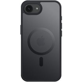 Valenta Frost MagSafe Coque iPhone 16e MagSafe Coque arrière Rigide - Noir