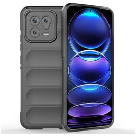Mobigear Bumpy Coque Xiaomi 13 Coque arrière en TPU Souple - Charcoal