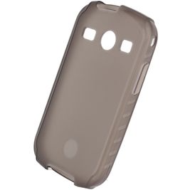 Mobilize Gelly Coque Samsung Galaxy Xcover 2 Coque arrière en TPU Souple - Smokey Grey