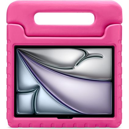 Xccess Kids Guard Coque iPad Pro 13 Pouces (2024) Coque de tablette pour enfants avec Poignée Enfants en EVA - Rose
