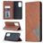 Mobigear Rhombus Slim Housse Samsung Galaxy A52 Etui - Marron