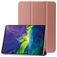 Mobigear Tri-Fold Gel Coque iPad 11 (2025) Etui en TPU,Similicuir - Rose doré