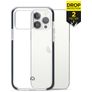 Mobilize Shatterproof Coque iPhone 13 Pro Max Coque arrière Rigide Anti-Chocs - Transparent / Noir