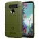 Mobigear Rugged Shield Coque LG K51s Coque arrière en TPU Souple Anti-Chocs - Vert