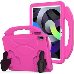 Mobigear Thumbs Up Coque iPad 10 (2022) Coque de tablette pour enfants avec Poignée Enfants en EVA - Rose