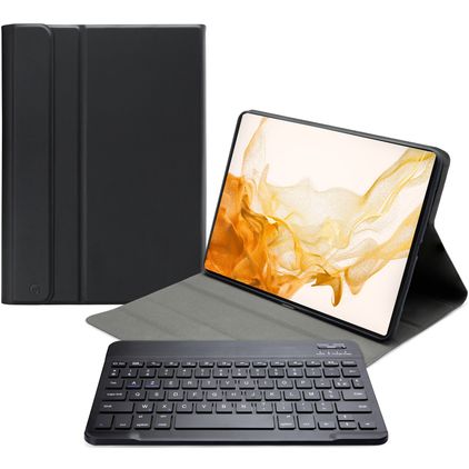 Mobilize Detachable Bluetooth Keyboard Samsung Galaxy Tab S7 Étui avec clavier AZERTY - Noir