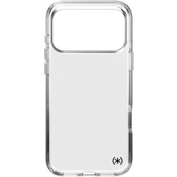 Speck Presidio Perfect Clear Coque Transparente iPhone 18 Pro Max Coque arrière Rigide Anti-Chocs - Transparent