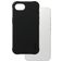 CARE by PanzerGlass Fashionable Coque iPhone 16e Coque arrière en Silicone - Samba Black