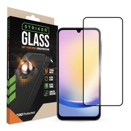Striker Xtreme Impact Samsung Galaxy A25 5G Verre trempé Protection d'écran - Compatible Coque