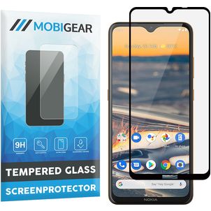Mobigear Premium Nokia 5.3 Verre trempé Protection d'écran - Compatible Coque - Noir