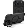 Mobilize Hybrid Pro Coque iPhone 17 Pro MagSafe Coque arrière Rigide Anti-Chocs - Noir