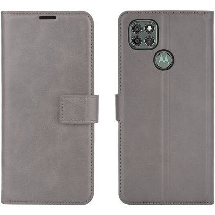 Mobigear Wallet Motorola Moto G9 Power Étui Portefeuille - Gris