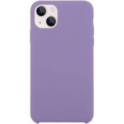 Mobigear Rubber Touch Coque iPhone 15 Coque arrière en Silicone - Violet