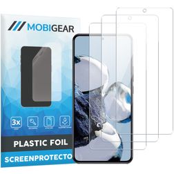 Mobigear Xiaomi 12T Protection d'écran Film - Compatible coque (Lot de 3)