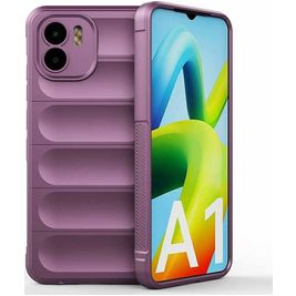 Mobigear Bumpy Coque Xiaomi Redmi A1 4G Coque arrière en TPU Souple - Violet